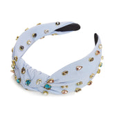 Bentita Ocazie Pietre Stralucitoare Light Blue